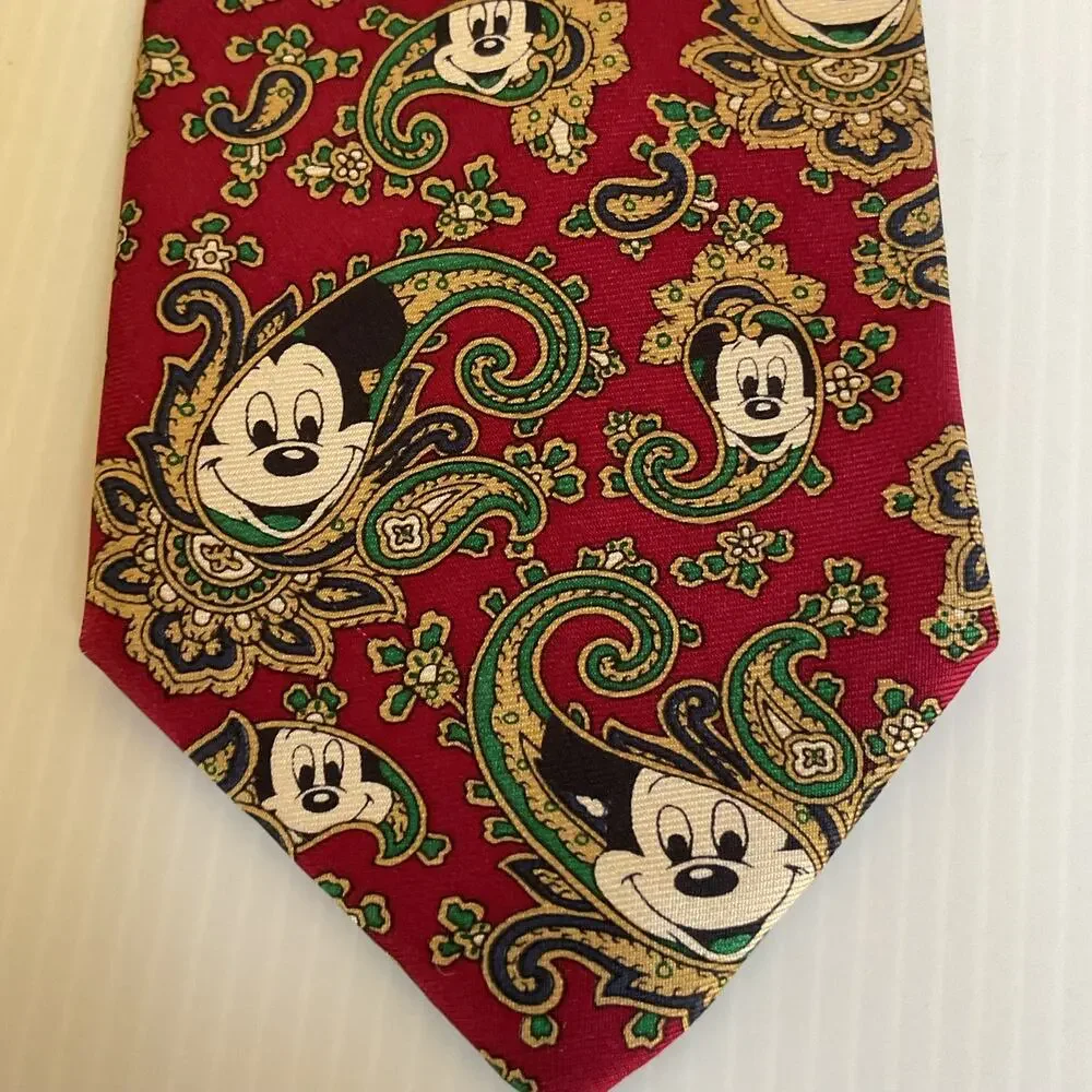 Vintage Disney Mickey Mouse men’s necktie by Balancine / The Tie Works,